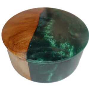 ハイブリッド香合（緑色）