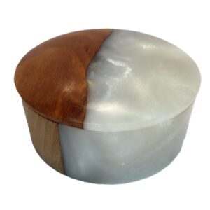 ハイブリッド香合（銀色）